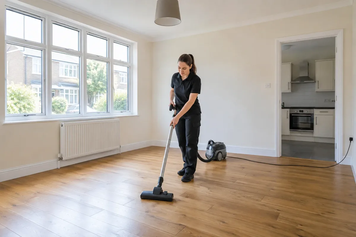 End of tenancy cleaning work